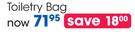 Clicks Toiletry Bag Each