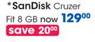 Sandisk Cruzer Fit 8GB