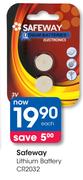 Safeway Lithium Battery
