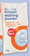 Clicks Hi Foam Washing Powder-2kg