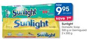 Sunlight Domestic Soap 500g Or Germiguard 2 x 200g-Per Pack