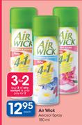 Air Wick Aerosol Spray-180ml Each