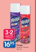 Pledge Surface Cleaner-225ml Each