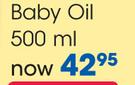 Johnson's Baby Oil-500ml