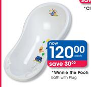 Winnie The Pooh Bath With Plug