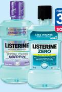Listerine Teeth & Gum Defence, Total Care, Sensitive Or Tarter Control Each