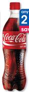 Coca-Cola, Fanta, Sprite or Schweppes-2x500ml