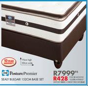 Posture Premier Sealy Bulgari 152Cm Base Set