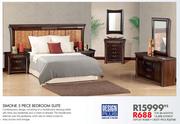 Design Plus Simone 5 Piece Bedroom Suite