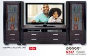 Meridian 3 Piece Wall Unit