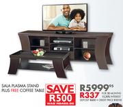 Sala Plasma Stand+ Free Coffee Table