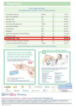 Pick n Pay : Pharmacy ( 25 Mar - 06 Apr 2014 ), page 2