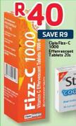 Cipla Fizz-C 1000 Effervescent Tablets-20's