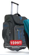 Longboard Cruiser Hardbase Trolley Backpack Selected Designs-Each