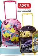Nursery School Trolley Bag Medium Selected Designs-Each