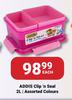 Addis Clip n Seal Assorted Colours-2L Each