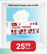 PNA Facial Tissues Box Of 200-Each