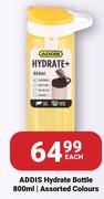 Addis Hydrate Bottle Assorted Colours-800ml Each