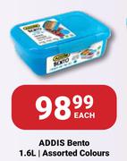 Addis Bento Assorted Colours-1.6L Each