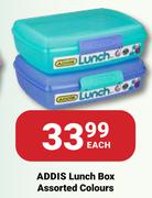 Addis Lunch Box Assorted Colours-Each