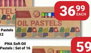 PNA Soft Oil Pastels Set Of 16-Each