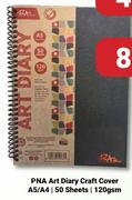 PNA Art Diary Craft Paper A4 50 Sheets 120gsm-Each