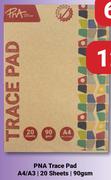 PNA Trace Pad A3 20 Sheets 90gsm-Each