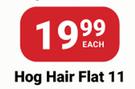PNA Paint Brush Hog Hair Flat 11-Each