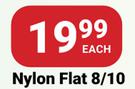PNA Nylon Paint Brush (Flat) 8/10-Each
