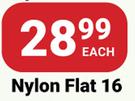 PNA Nylon Paint Brush (Flat) 16-Each