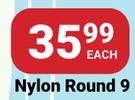 PNA Paint Nylon Brush (Round) 9-Each