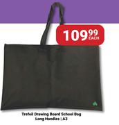 Trefoil Drawing Board School Bag Long Handles (A3)-Each