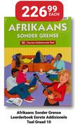 Afrikaans Sonder Grense Leederboek Eerste Addisionele Taal (Graad 10)-Each