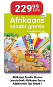 Afrikaans Sonder Grense Leederboek Afrikaans Eerste Addisionele Taal (Graad 7)-Each