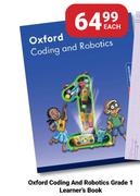 Oxford Coding And Robotics Grade 1 Learner's Book-Each