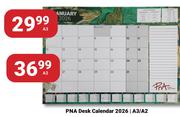 PNA Desk Calendar 2026 A2