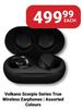 Volkano Scorpio Series True Wireless Earphone (Assorted Colours)-Each