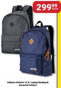 Volkano Distinct 15.6" Laptop Backpack (Assorted Colours)-Each