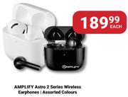 Amplify Astro 2 Series Wireless Earphone (Assorted Colour)-Each