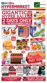 Pick n Pay Hypermarket : Gigantic Hyper Sale (15 December - 16 December 2025)