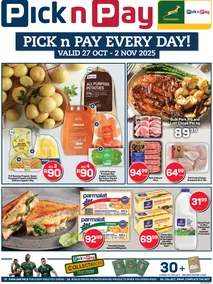 Pick n Pay Gauteng, Free State, North West, Mpumalanga, Limpopo & Northern Cape : Weekly Specials (27 October - 02 November 2025)