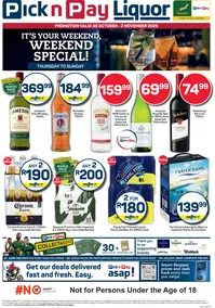 Pick n Pay : Weekend Special (30 October - 02 November 2025)