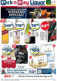 Pick n Pay : It's Your Weekend Special (06 February - 08 February 2026)