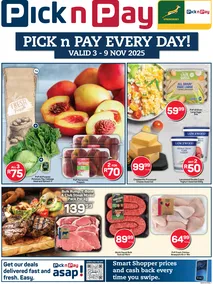 Pick n Pay Western Cape : Weekly Specials (03 November - 09 November 2025)