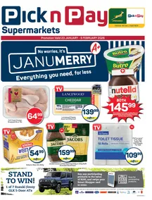 Pick n Pay Western Cape : Specials (23 January -  05 February 2026)