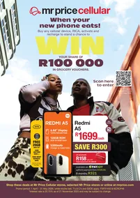 Mr Price Cellular : When Your New Phone Eats (01 April - 31 May 2026)