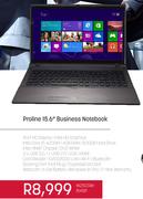 Proline 15.6" Business Notebook W25CSW-I545P