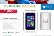 Proline 8" Windows Tablet-W835G-Base