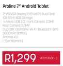 Proline 7" Android Tablet M7853GDC-B