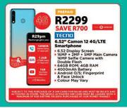 Tecno 6.52" Camon 12 4G/LTE Smartphone
